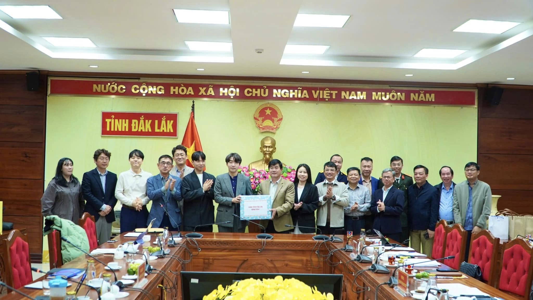 UBND tỉnh Đắk Lắk làm việc với KOICA Việt Nam về Dự án Hệ thống thoát nước và xử lý nước thải đô thị, thị xã Buôn Hồ